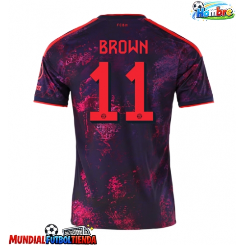 Camiseta Bayern Munich Nathaniel Brown #11 Tercera Equipación Replica 2026-27 mangas cortas